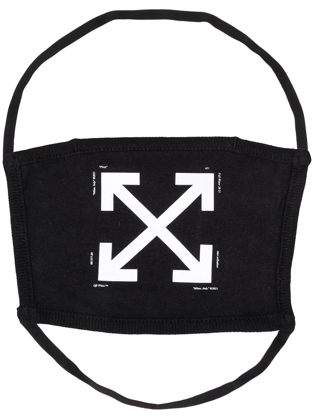 Off-White Arrows face mask
