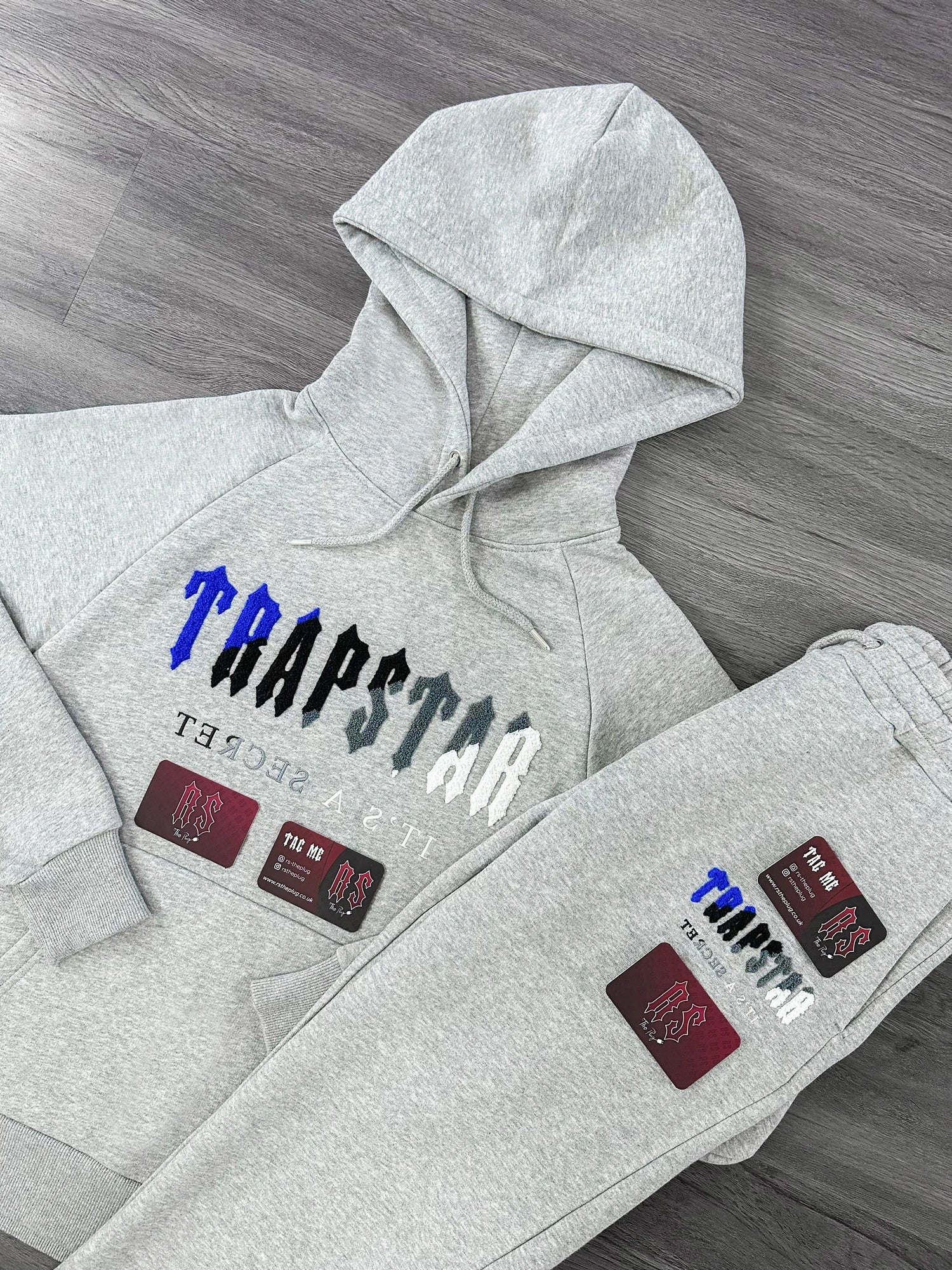 Trapstar Chenille Tracksuit 2.0 Grey Ice