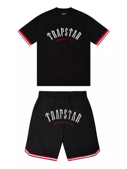 Trapstar Arch Mesh Short Set Black