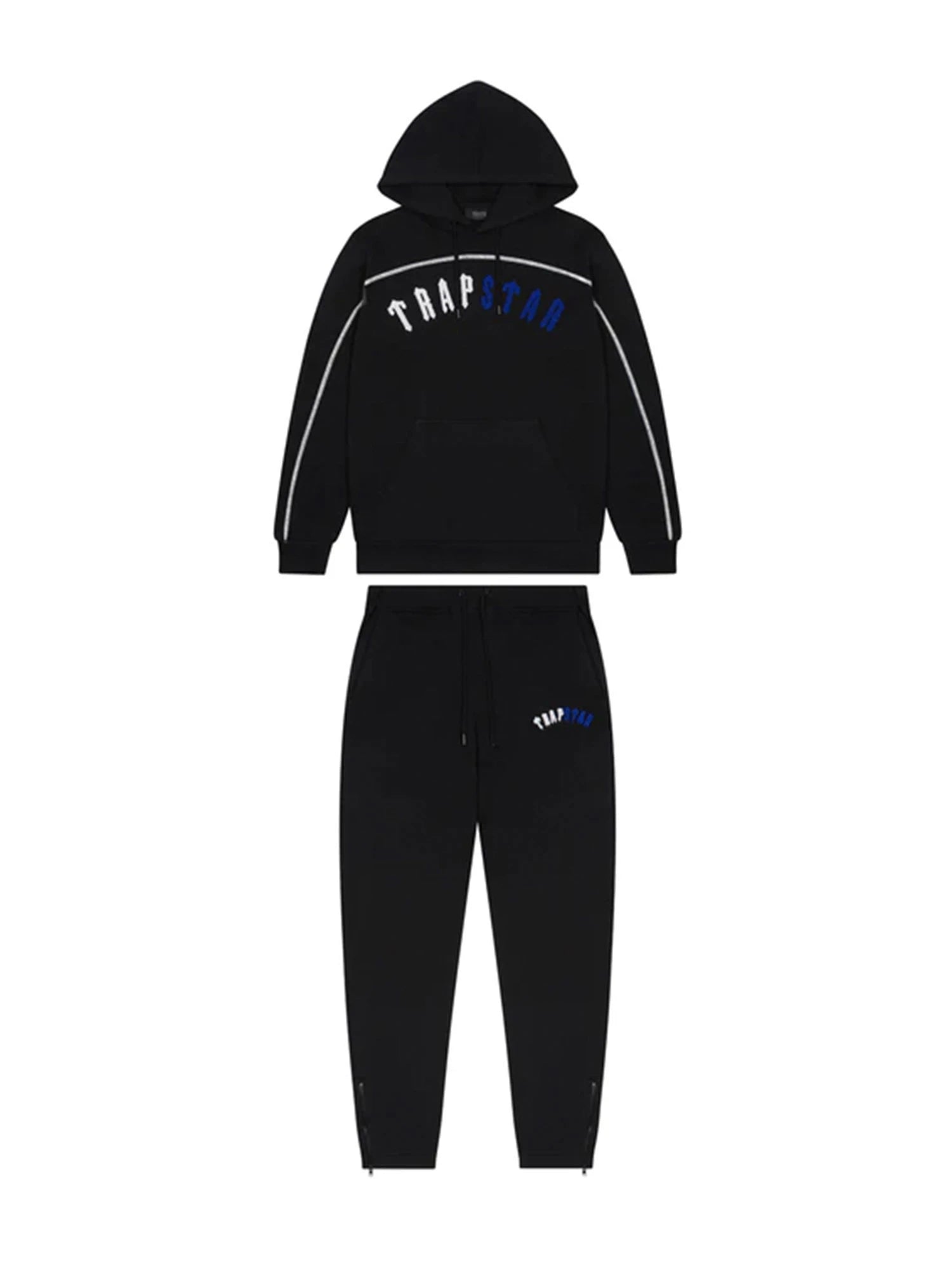 Trapstar Irongate Arch Tracksuit Black Ice