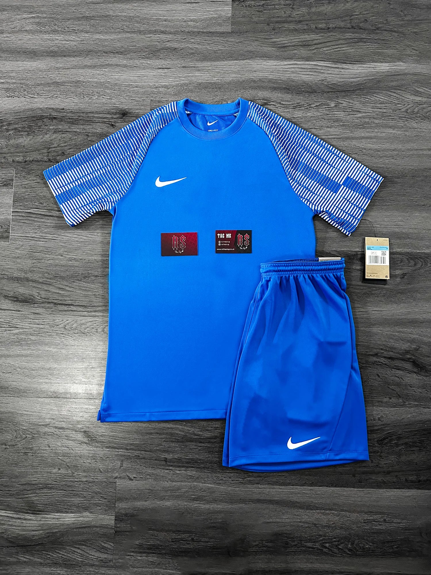 Nike Dri Strike Short Set Royal Blue