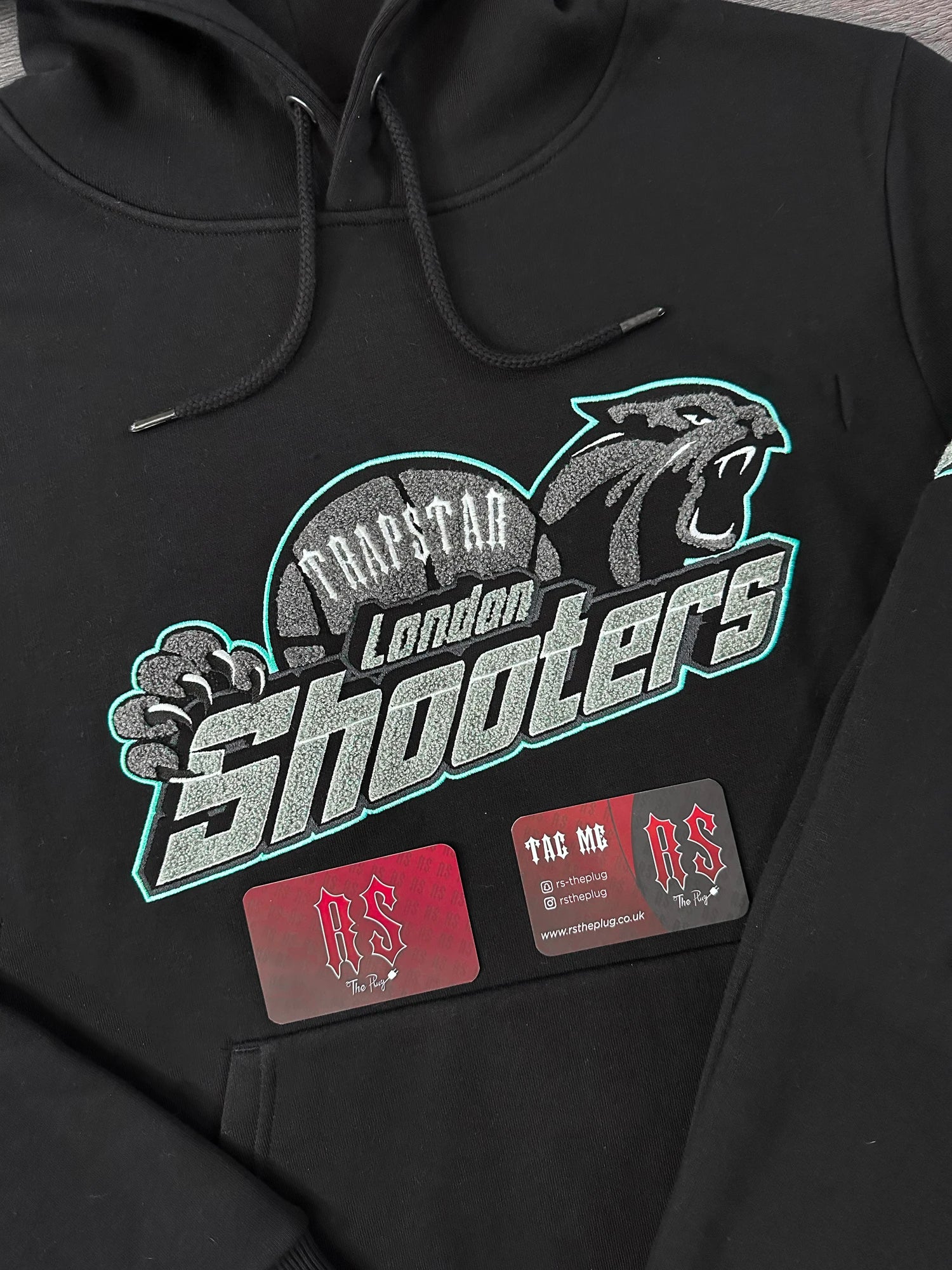 Trapstar Shooters Tracksuit Black/Teal