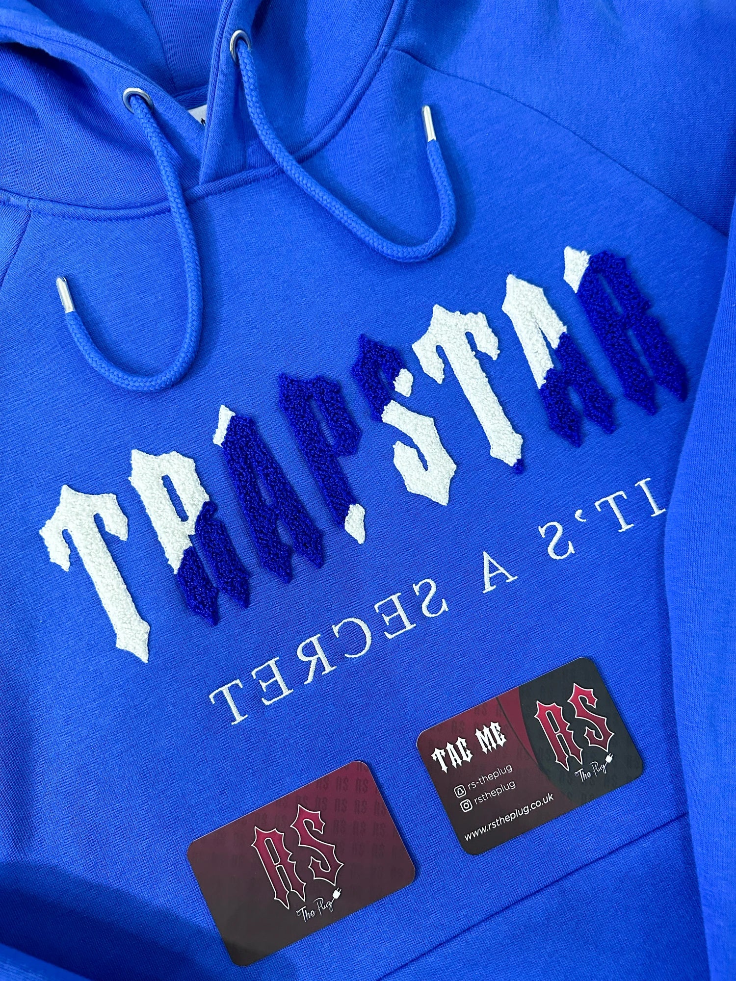 Trapstar Chenille Tracksuit Dazzling Blue/White