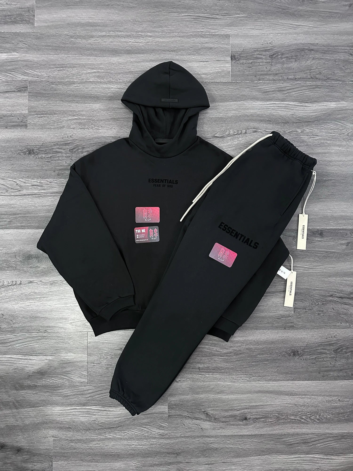 Fear Of God Essentials Tracksuit S24 Limo Black