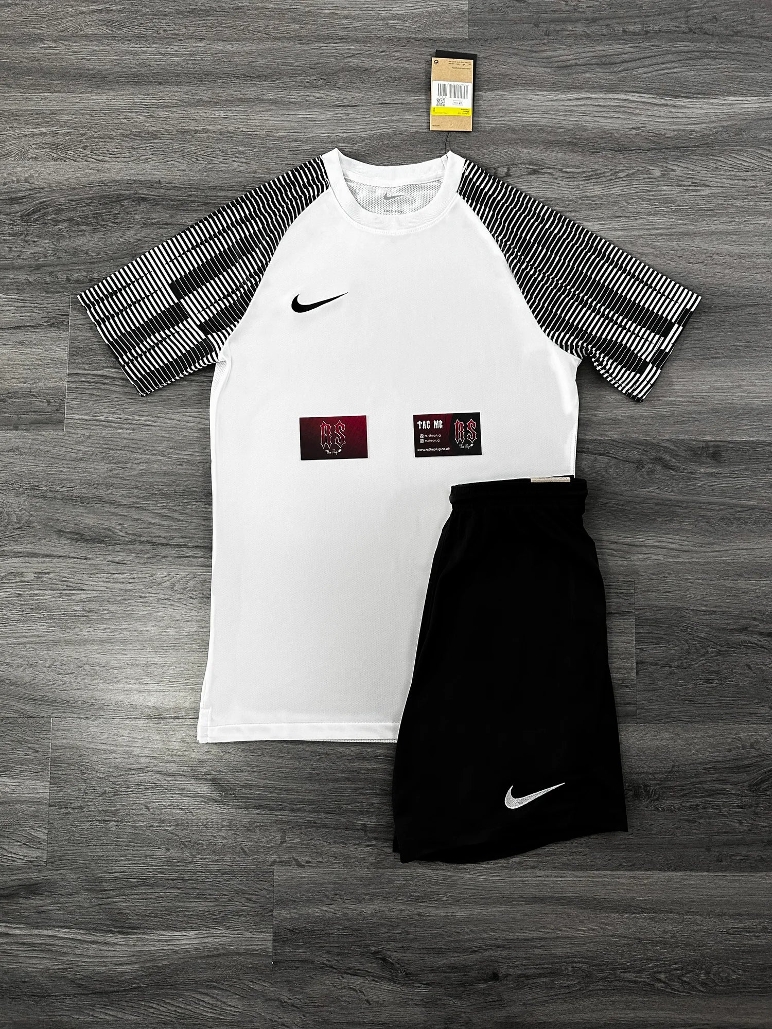 Nike Dri Strike Short Set White