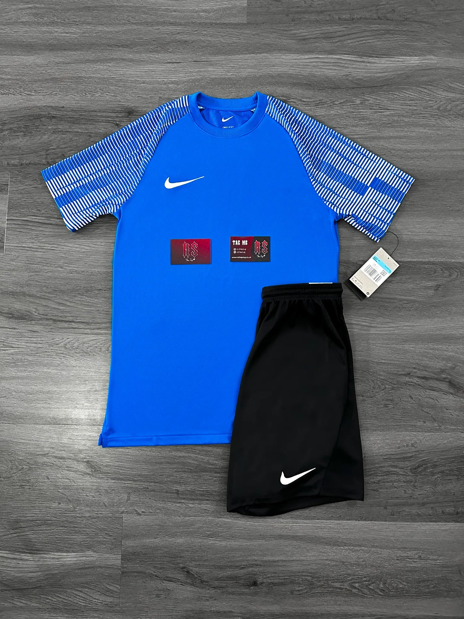 Nike Dri Strike Short Set Royal Blue/Black