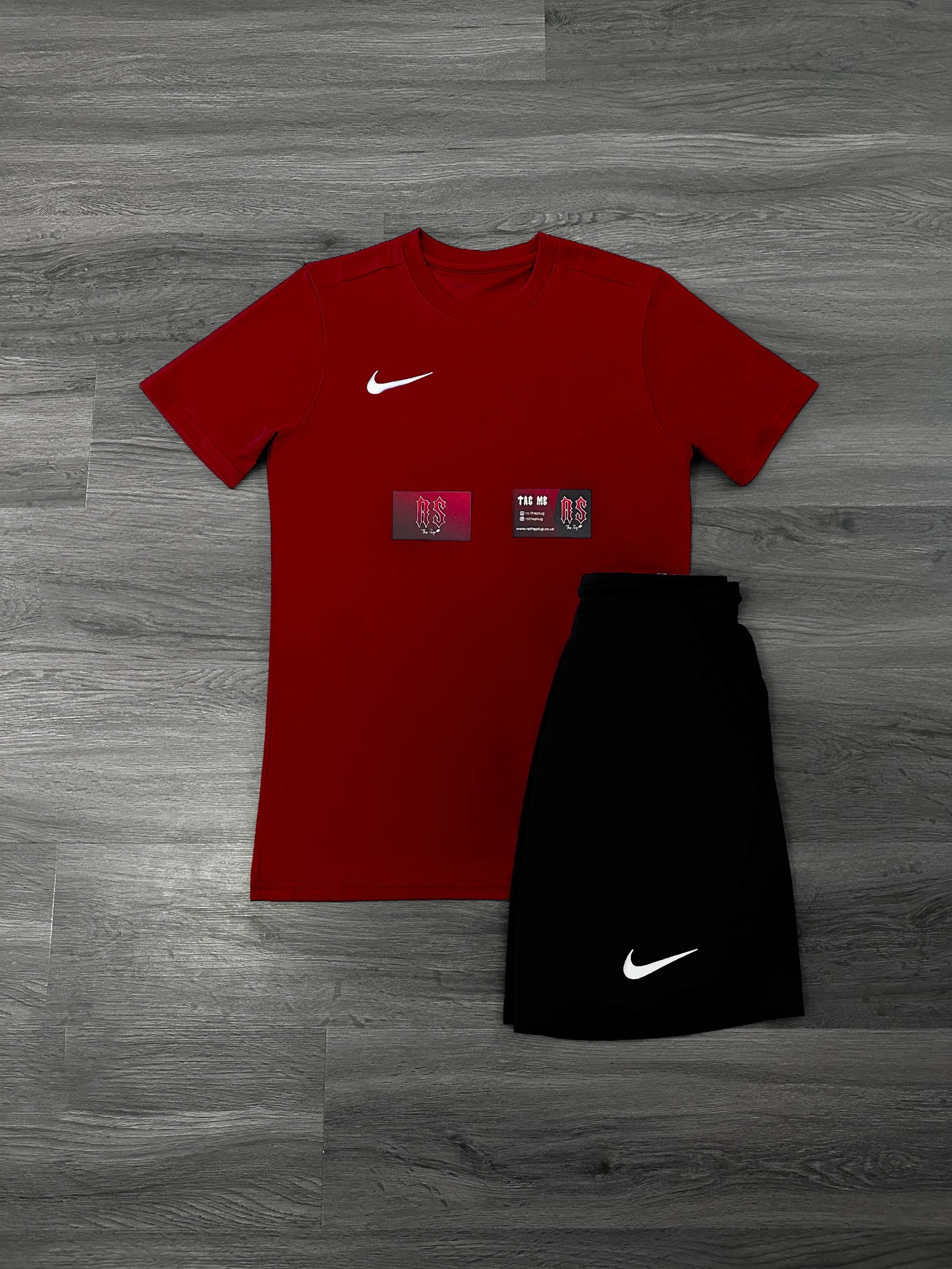 Nike Dri Fit Short Set University Red