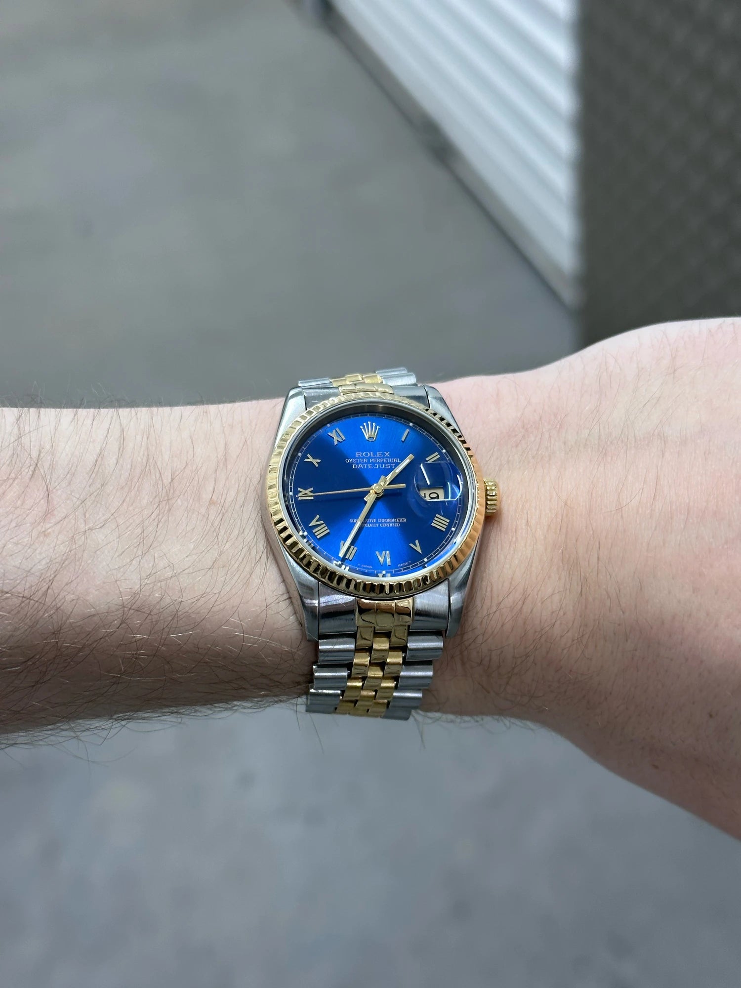 Rolex DateJust 36mm 16233 Two Tone