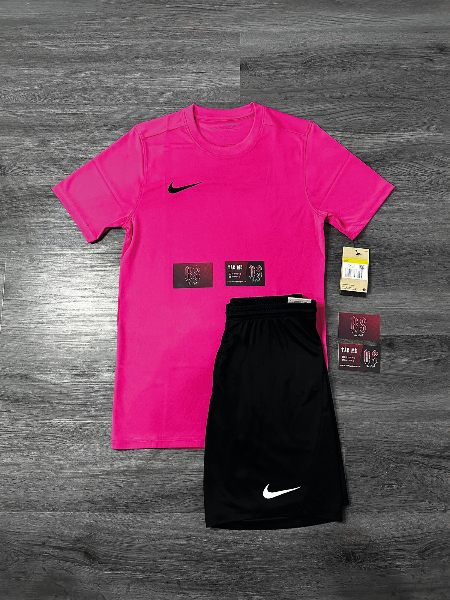 Nike Dri Fit Short Set Vivid Pink