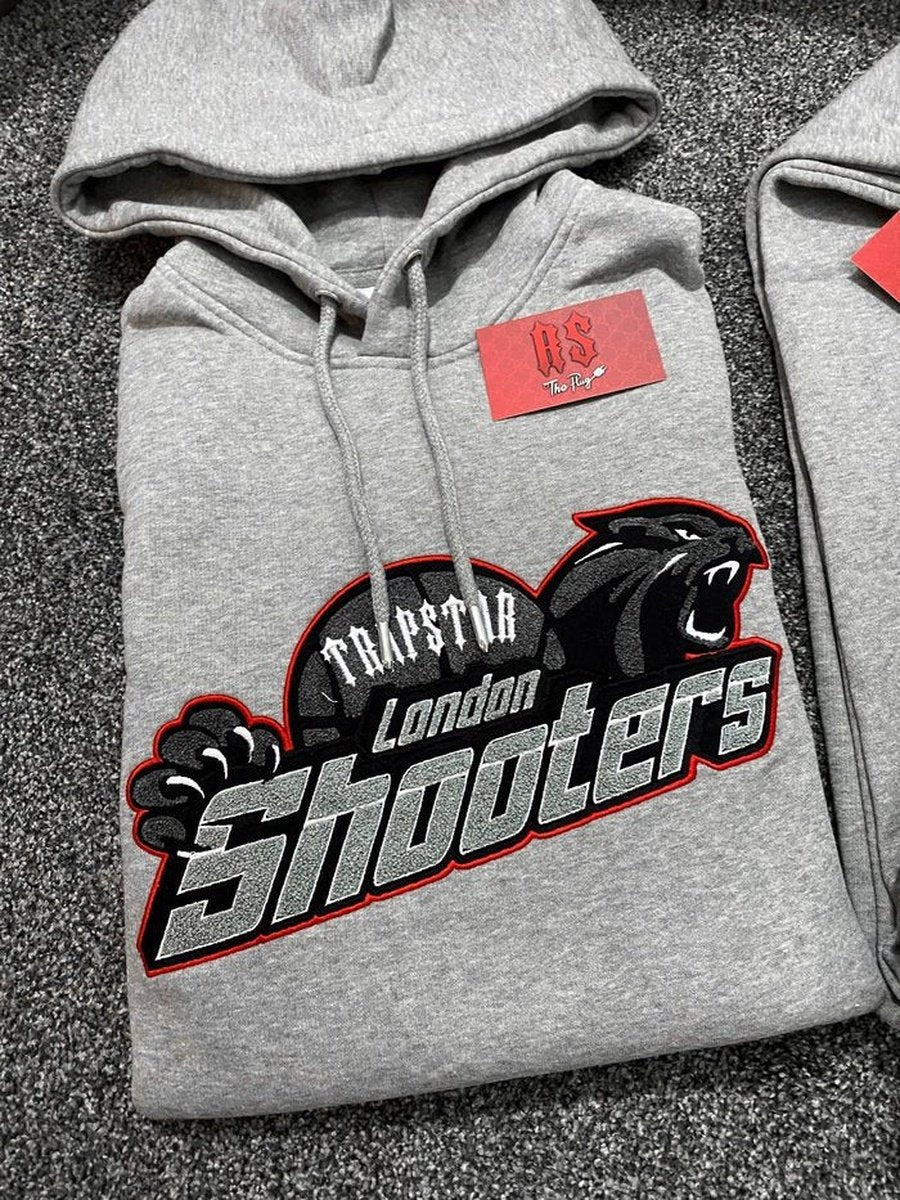 Trapstar Shooters Tracksuit Grey/Red