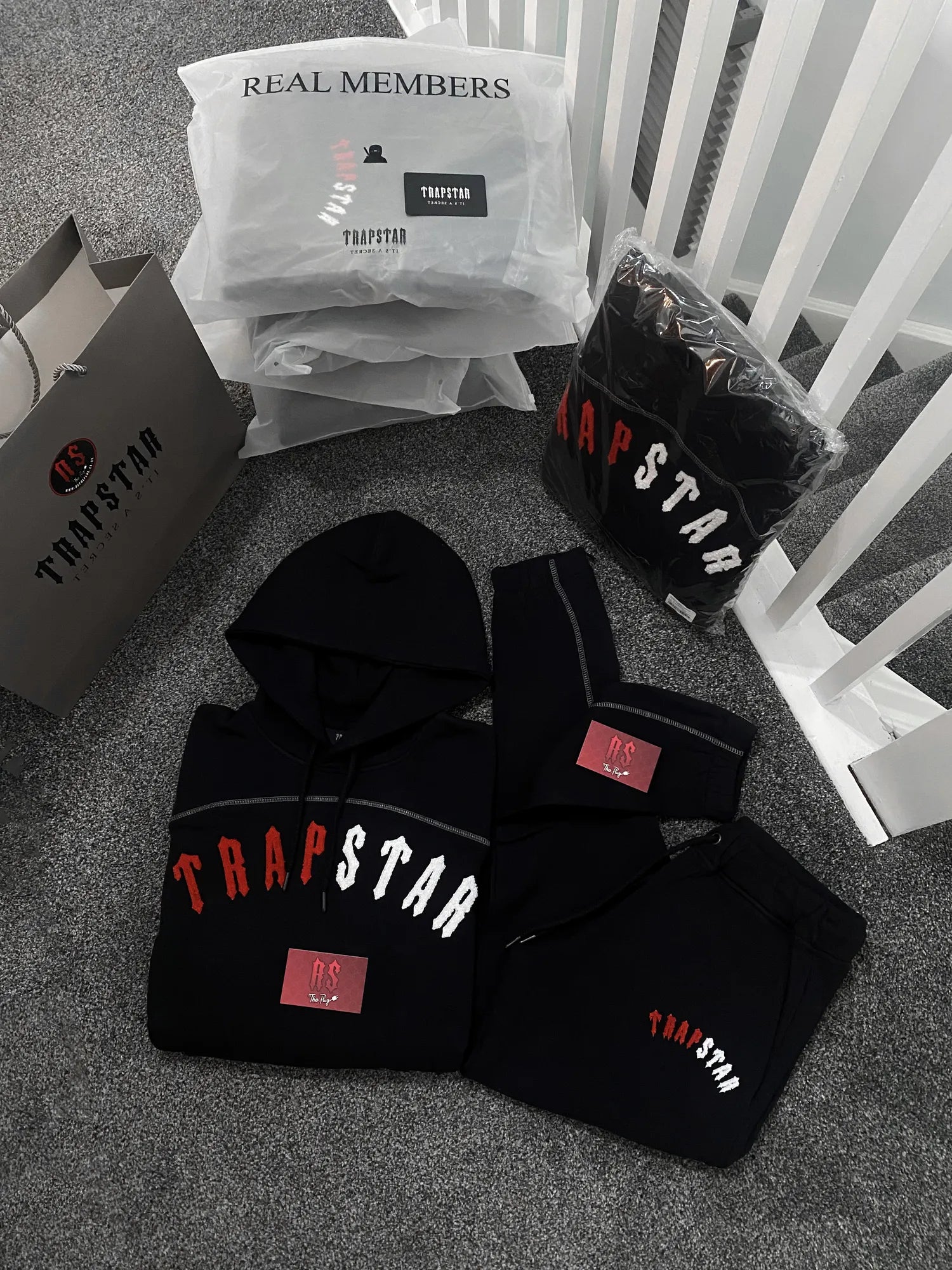 Trapstar Irongate Arch Tracksuit Infrared RSThePlug