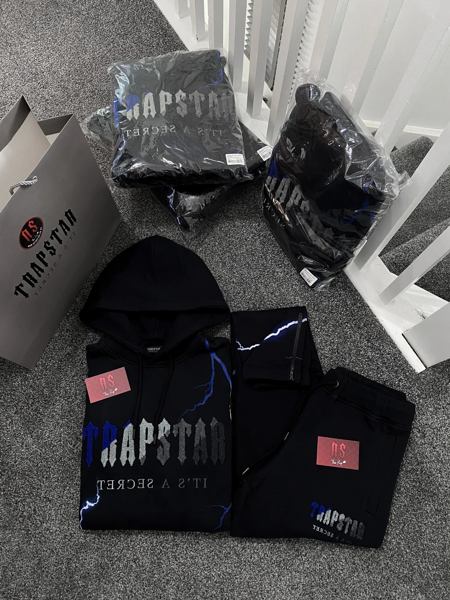 Trapstar Chenille Tracksuit Lightning