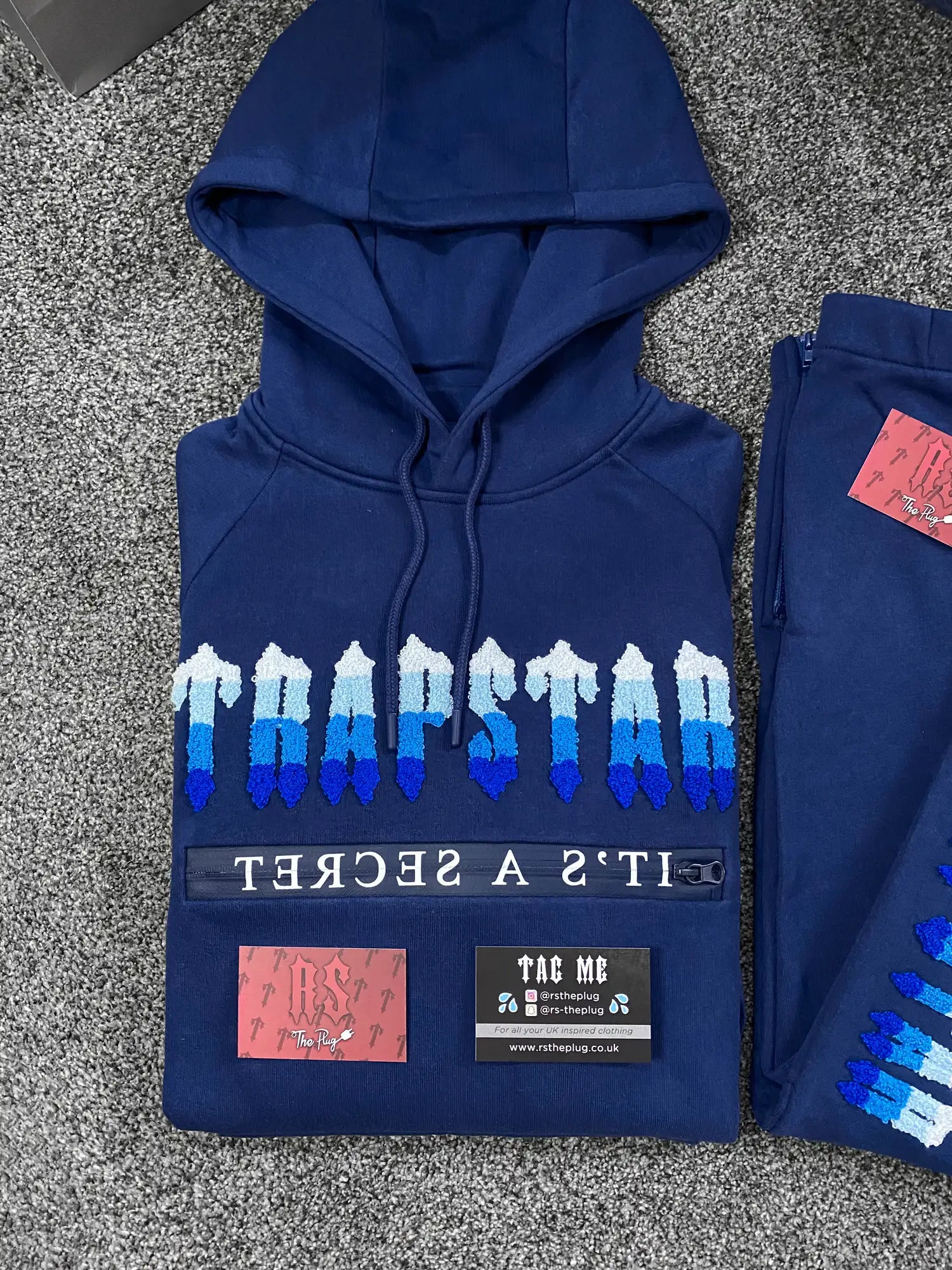 Trapstar Chenille 2.0 Tracksuit Medieval Blue