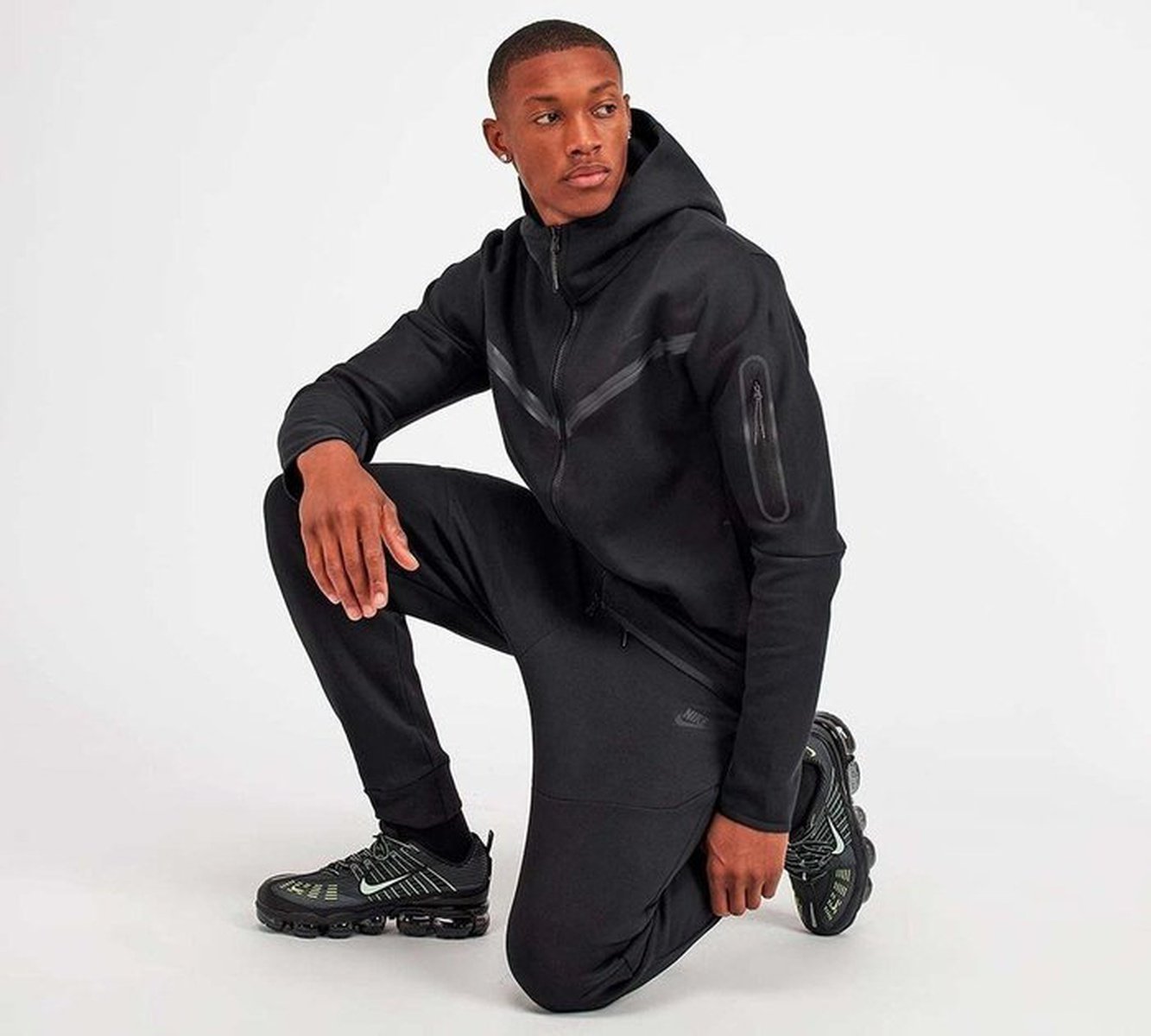Nike Tech Fleece Tracksuit New Season - Black