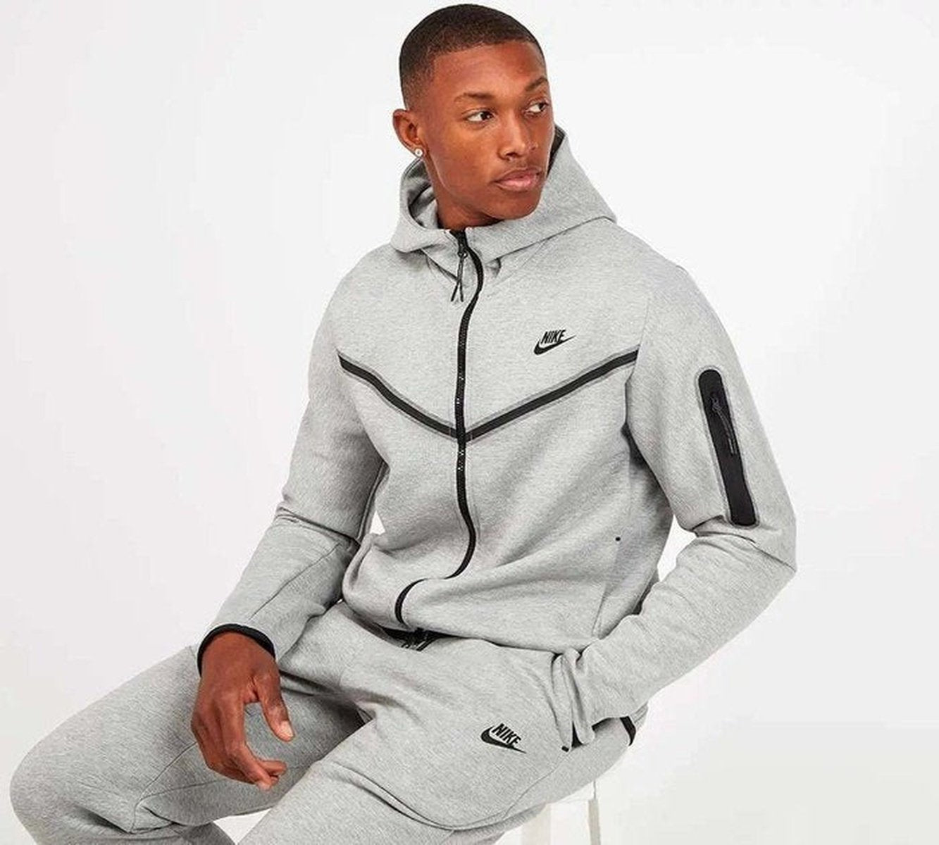 Nike Tech Fleece Tracksuit New Season - Grey