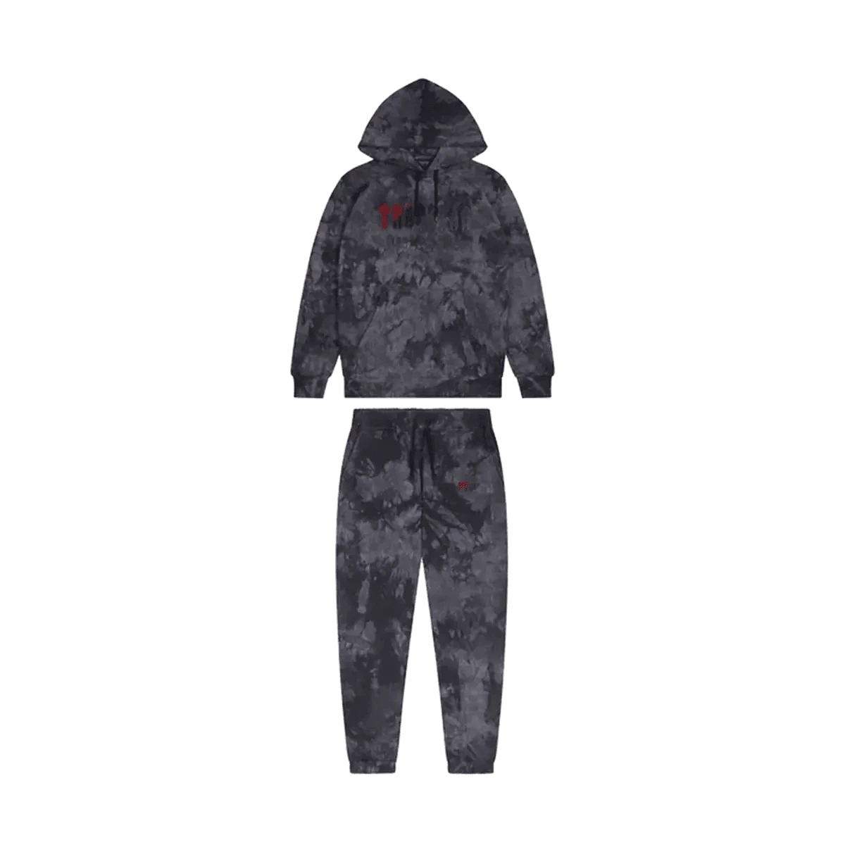 Trapstar Chenille Tracksuit Tie Dye/Red