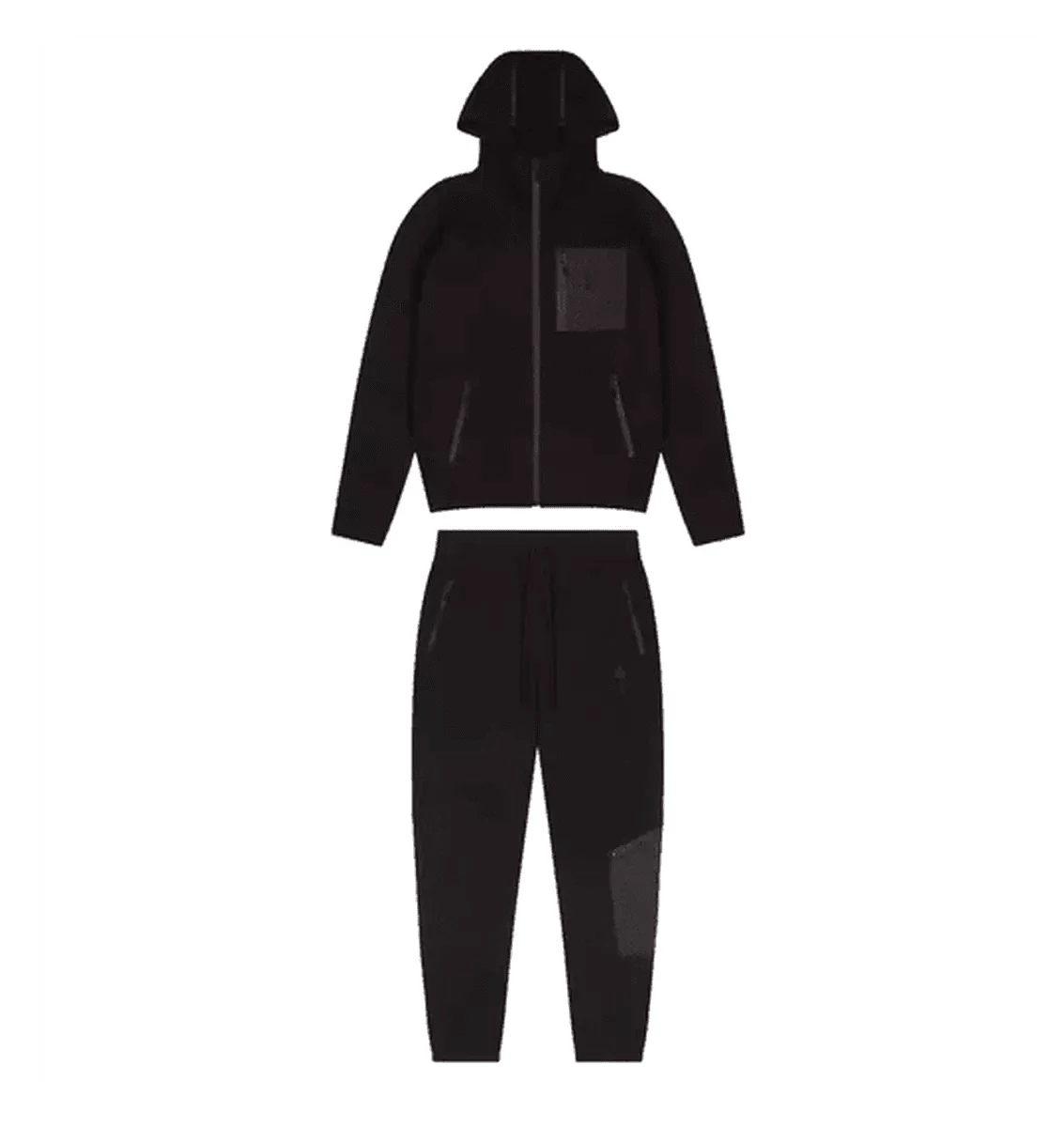 Trapstar Irongate T-Fleece Tracksuit Black/Red