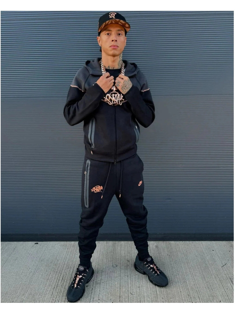 Syna World x Nike Tech Fleece Tracksuit - Black