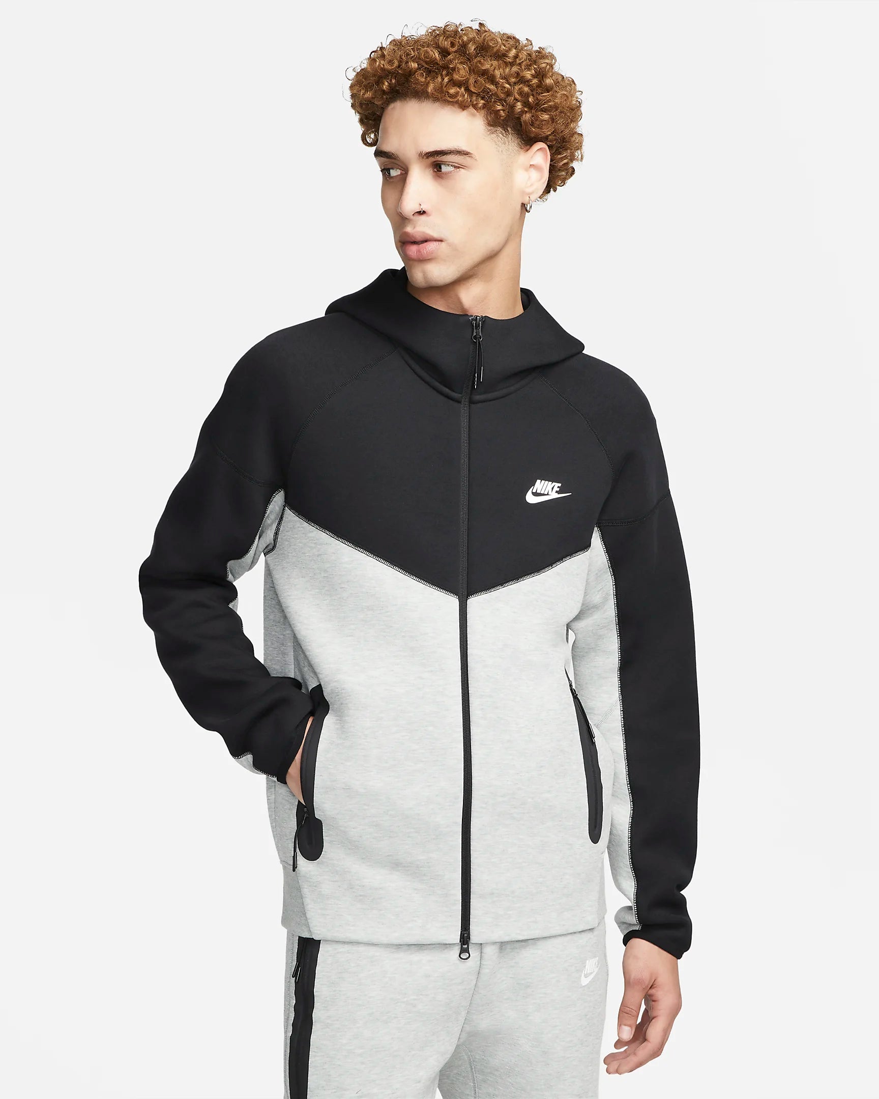 Nike Tech Fleece Tracksuit Grey/Black S23 – RSThePlug