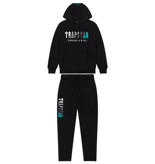 Trapstar Chenille 2.0 Tracksuit Black/Teal