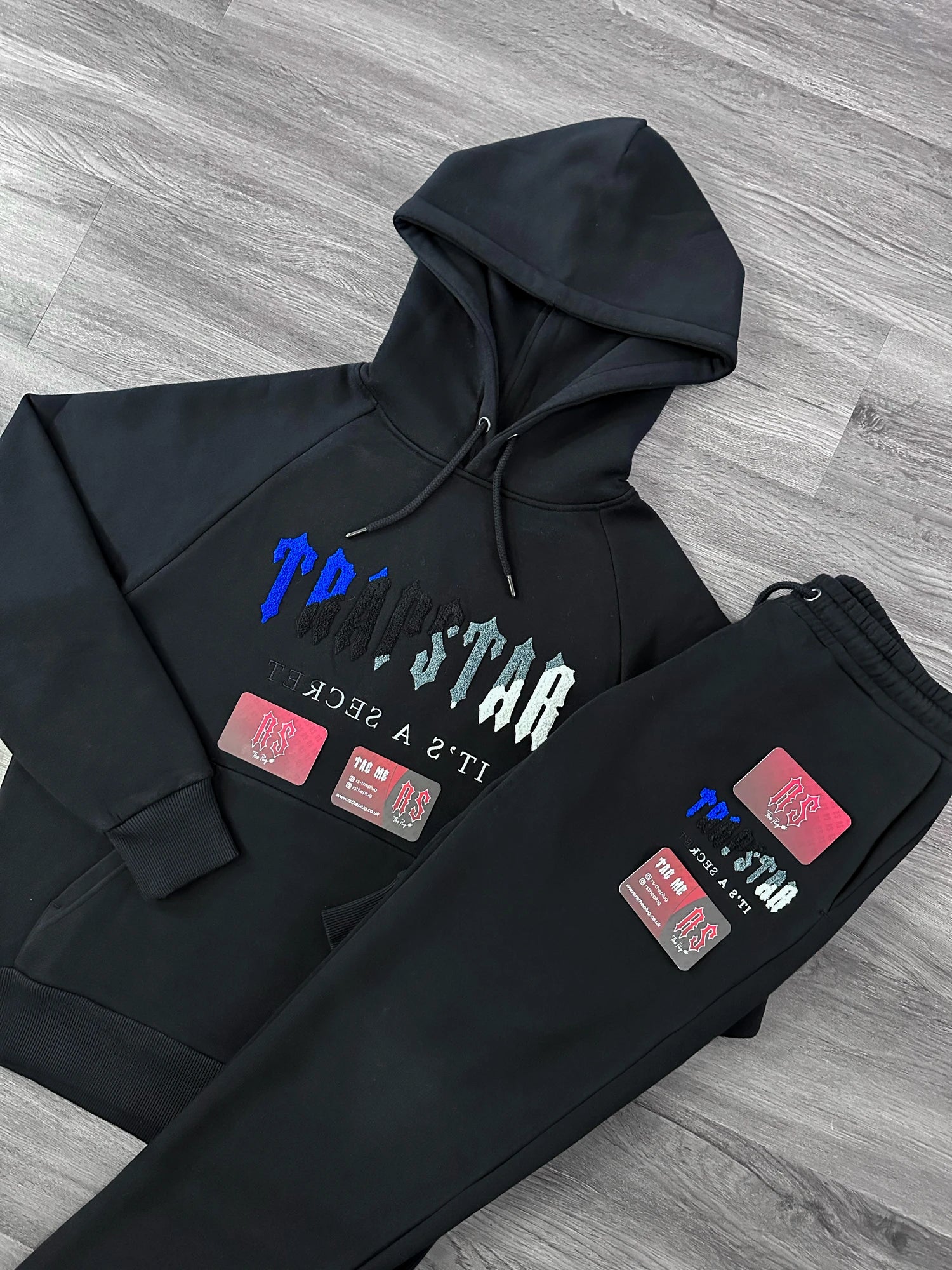 Trapstar Chenille Tracksuit 2.0 Black Ice