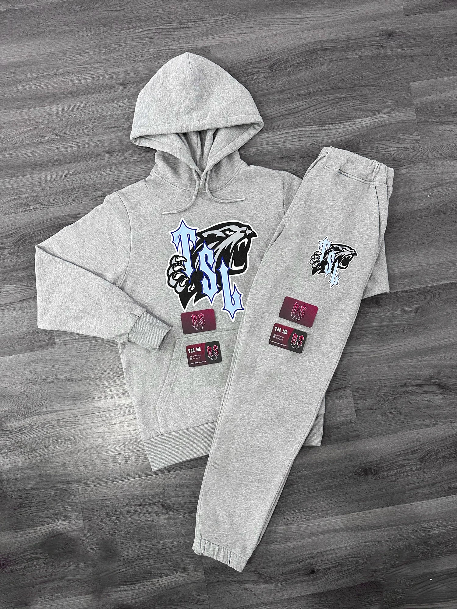 TSL Shooters Tracksuit Grey Ice – RSThePlug