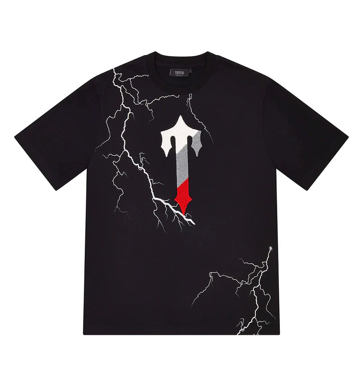 Trapstar T Lightning Shorts Black/Infrared