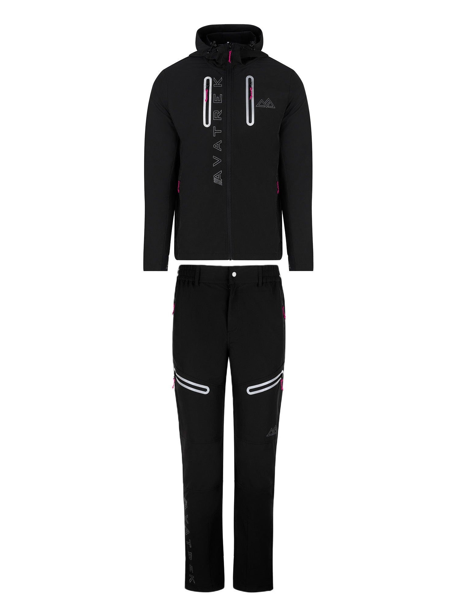 Avatrek Venturo 4WAY Full Zip Tracksuit - Black/Multi