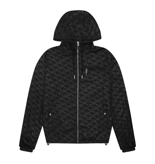 Trapstar Monogram Windbreaker Black