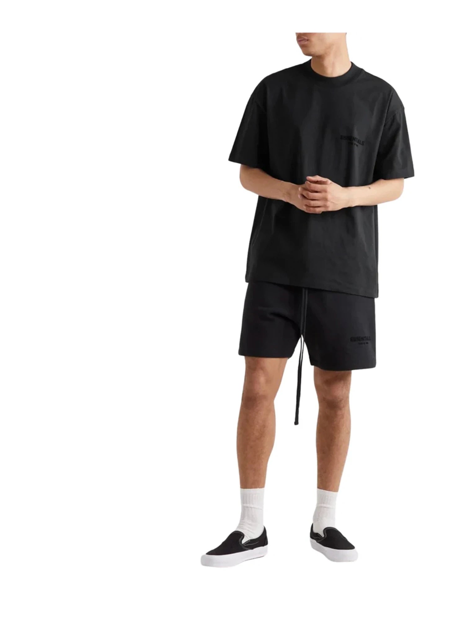 Fear Of God Essentials Short Set S22 Limo Black