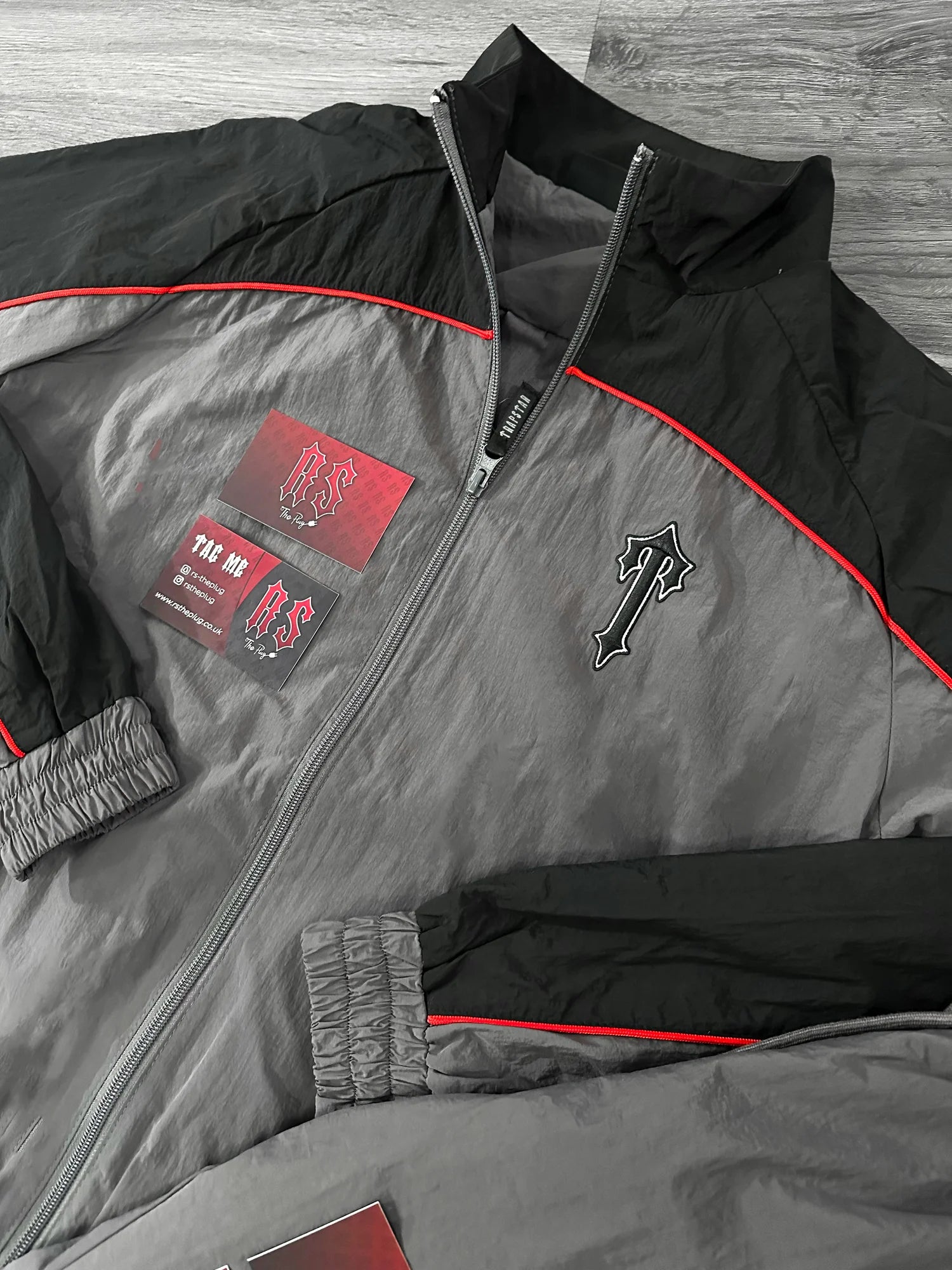Trapstar Irongate Shellsuit Black/Grey – RSThePlug