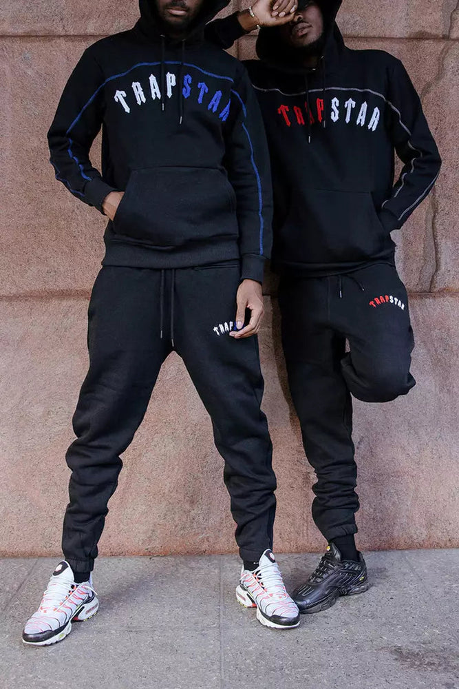 Trapstar Irongate Arch Tracksuit Black Ice RSThePlug