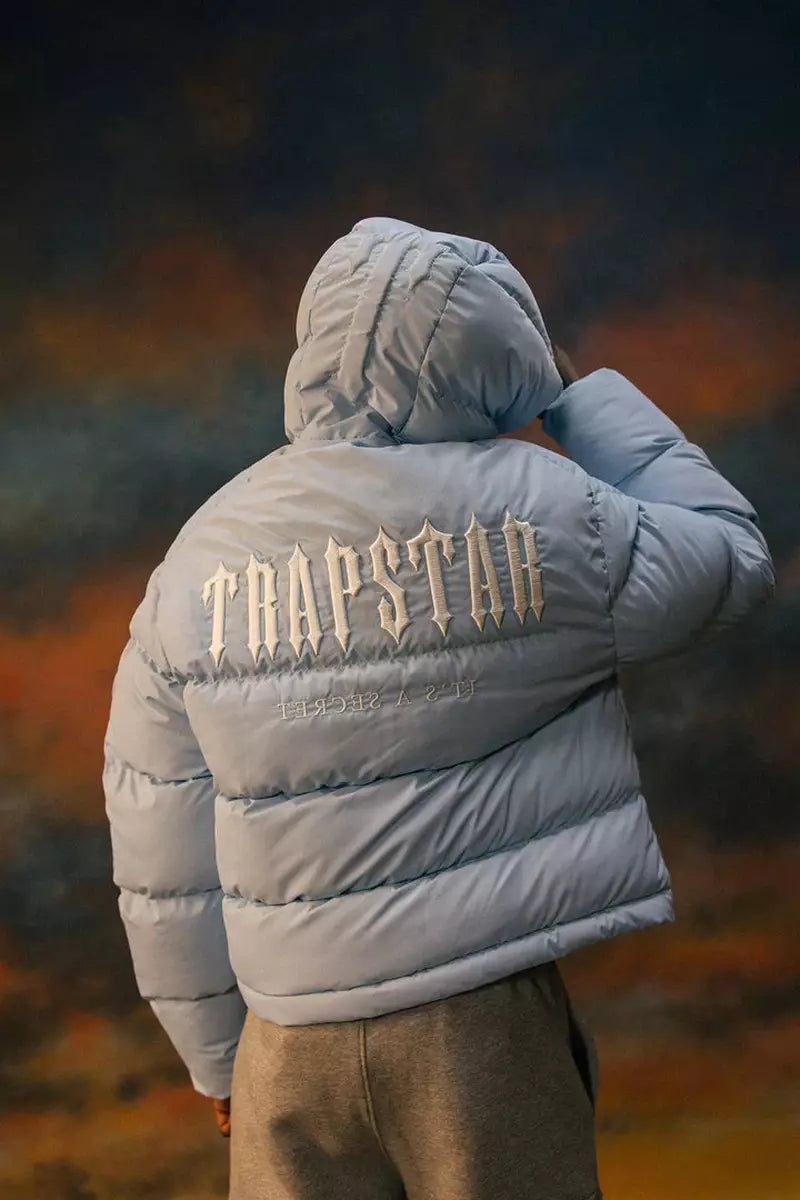 light blue trapstar jacket