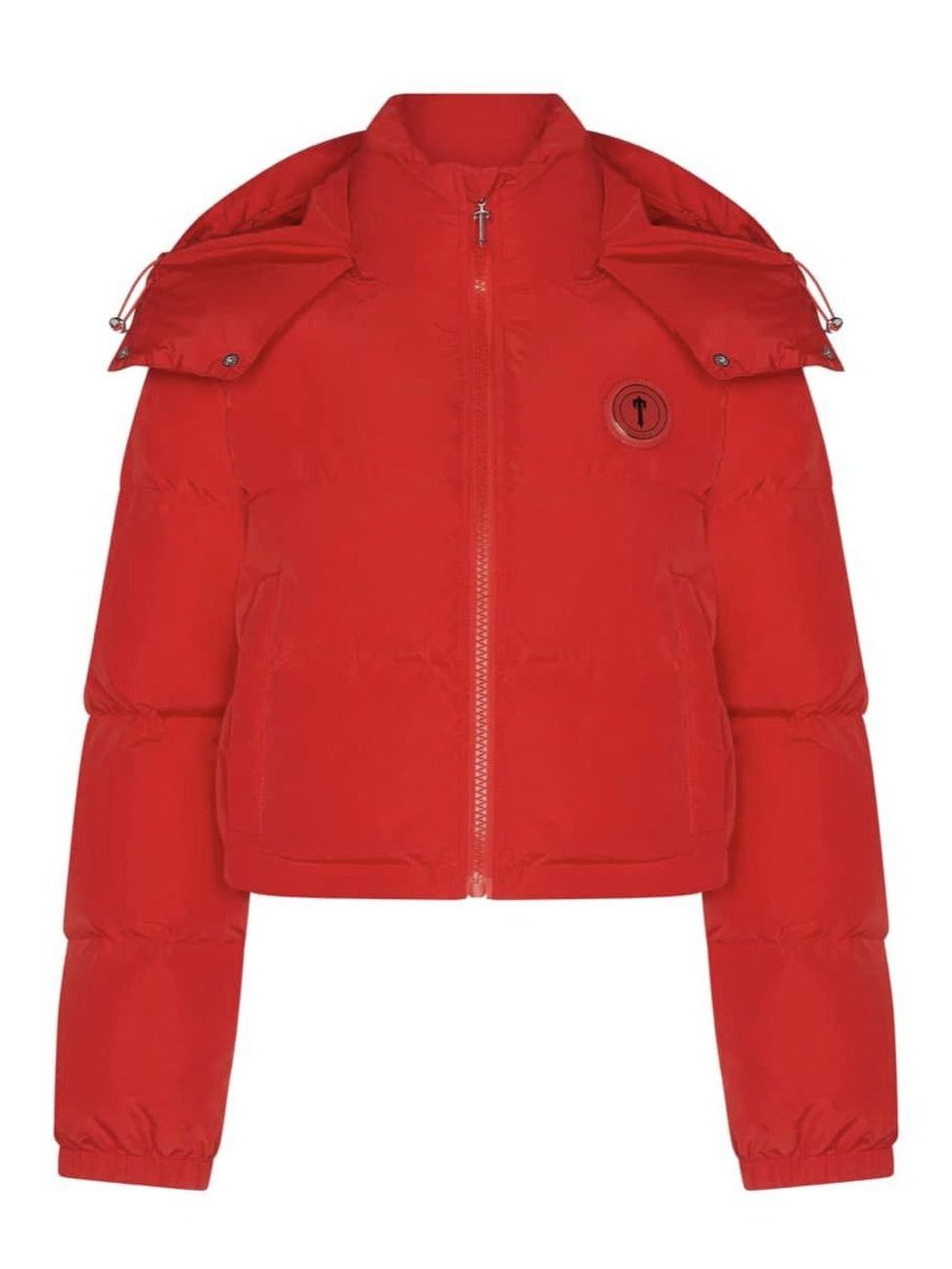 Womens Trapstar Irongate Jacket Black/Red – RSThePlug