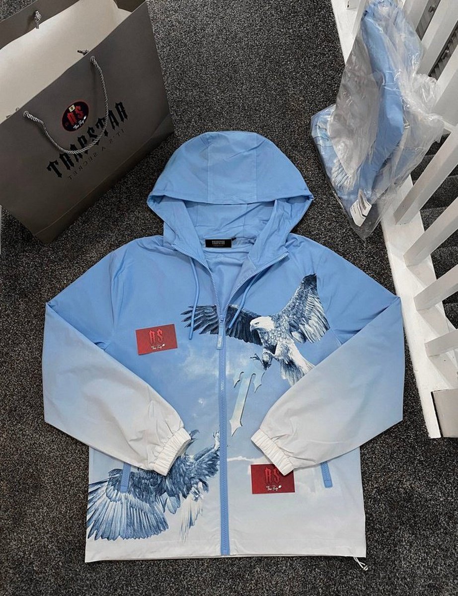 Trapstar Eagle Windbreaker Blue