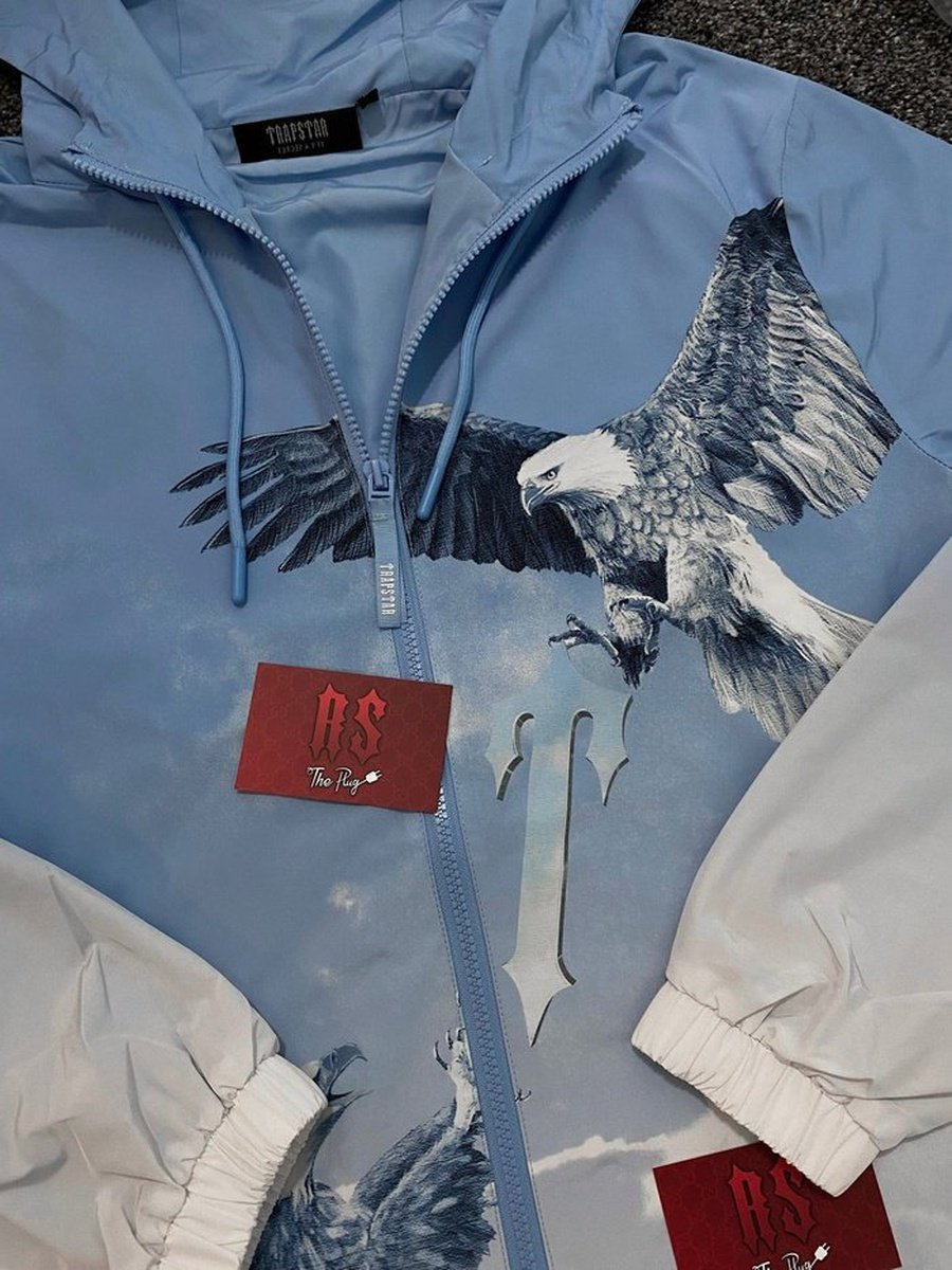 Trapstar Eagle Windbreaker Blue