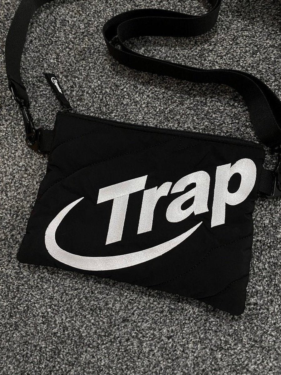 Trapstar Hyperdrive Bags Black/White – RSThePlug