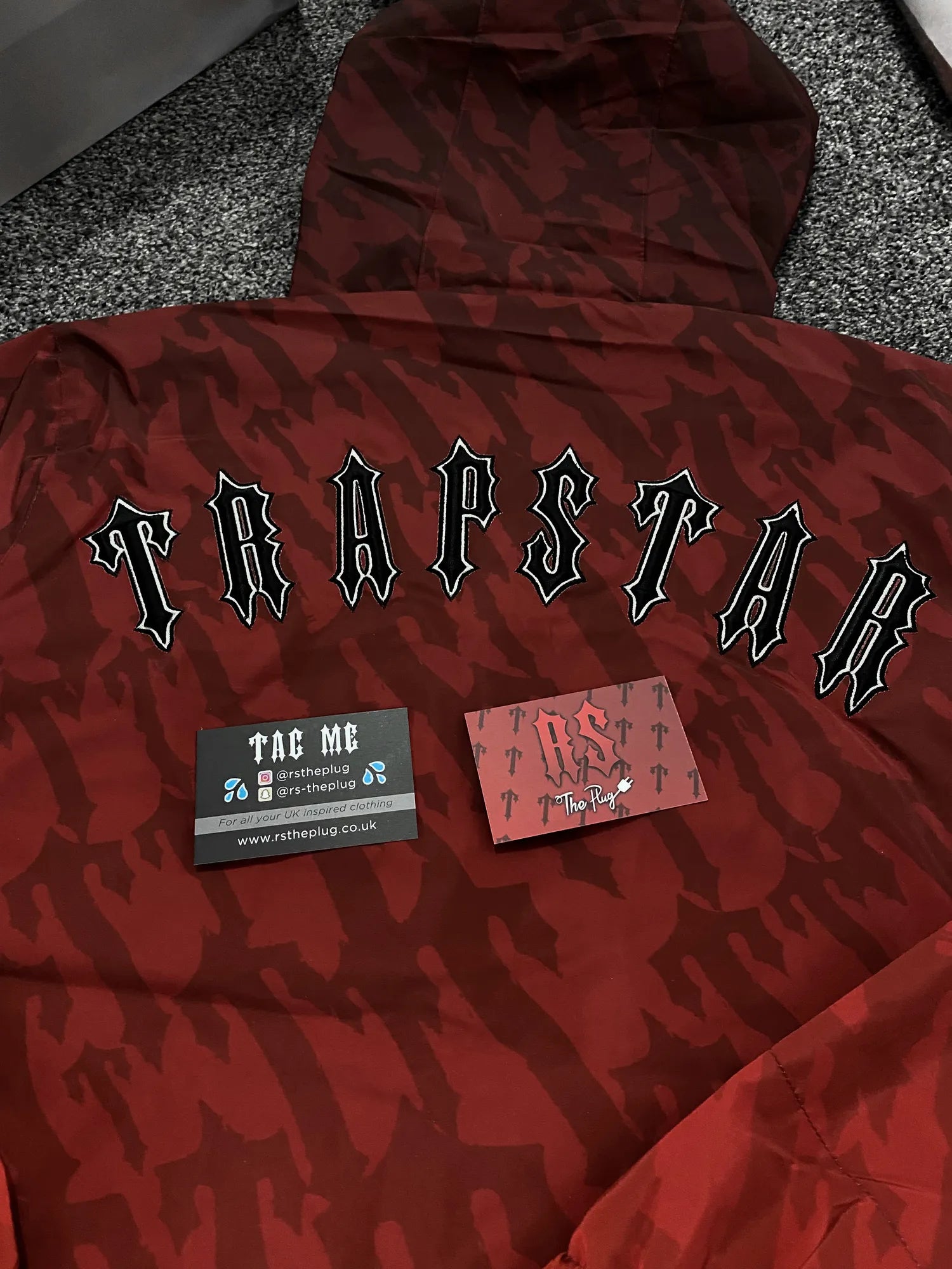 Trapstar Irongate T Windbreaker - Red