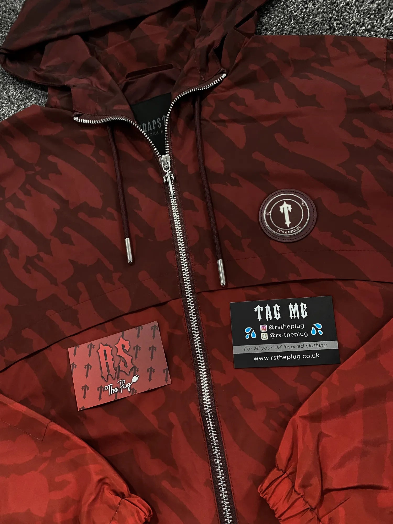 Trapstar Irongate T Windbreaker - Red