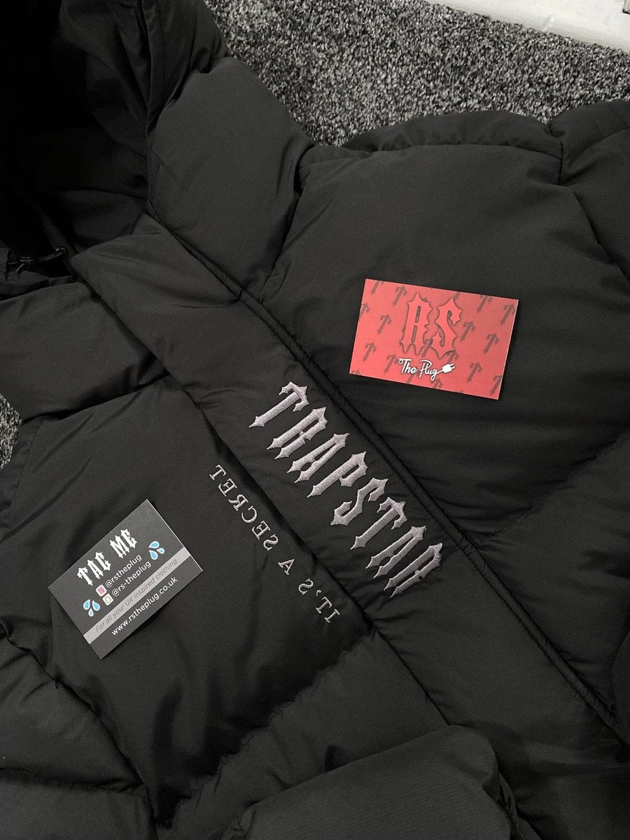 Trapstar Decoded Irongate Puffer 2.0 Black