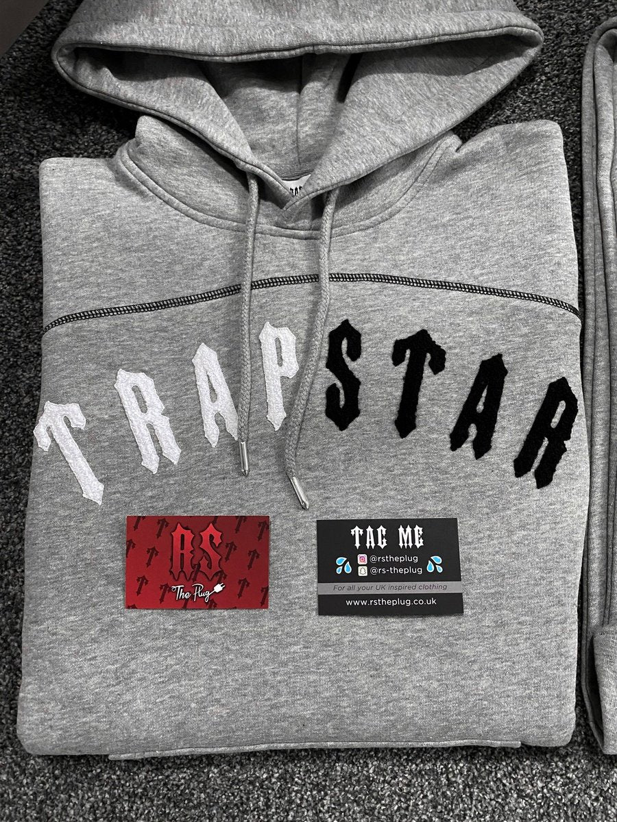 Trapstar Arch Tracksuit Grey Monochrome