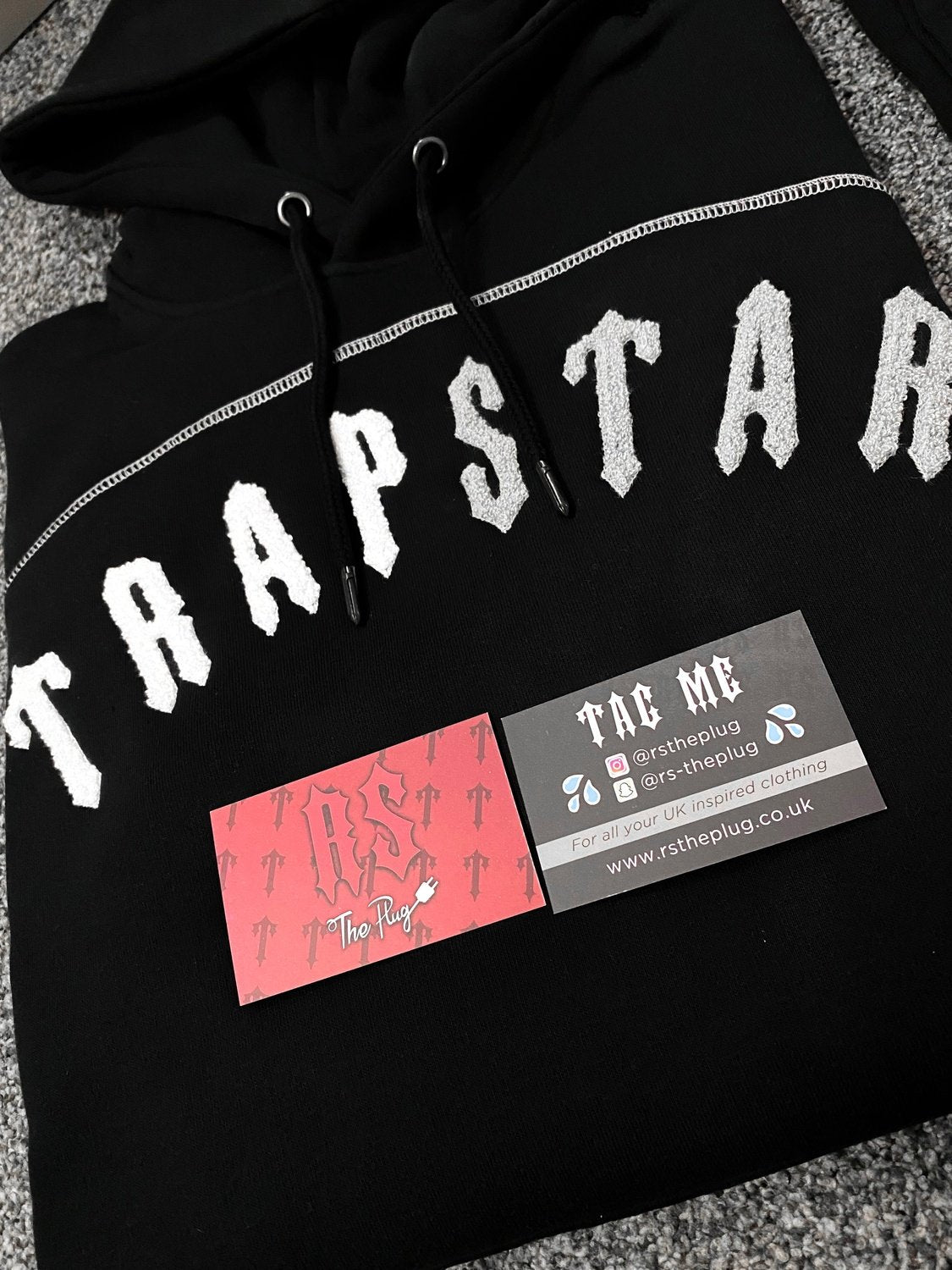 Trapstar Irongate Arch Tracksuit Black Monochrome