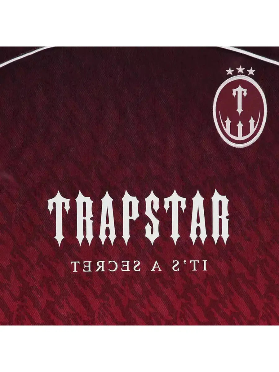 Trapstar Irongate T Monogram Football Jersey Red